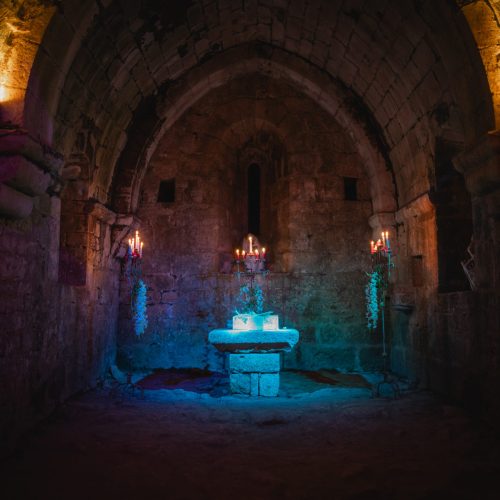 Château de Commarque Toussaint nuit (10)