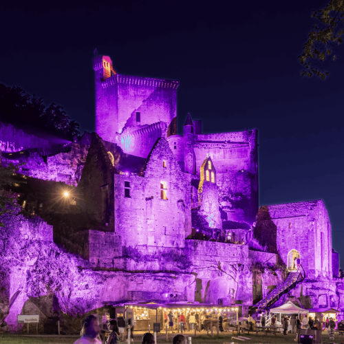 Château de Commarque Toussaint nuit (11)