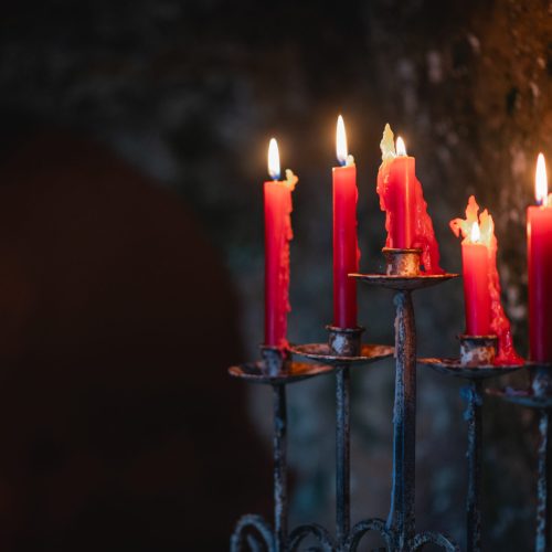 Château de Commarque Toussaint nuit (8)