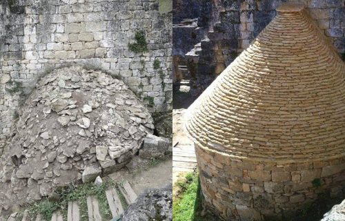 ChâteaudeCommarque MaisonCendrieux Restaurationfour