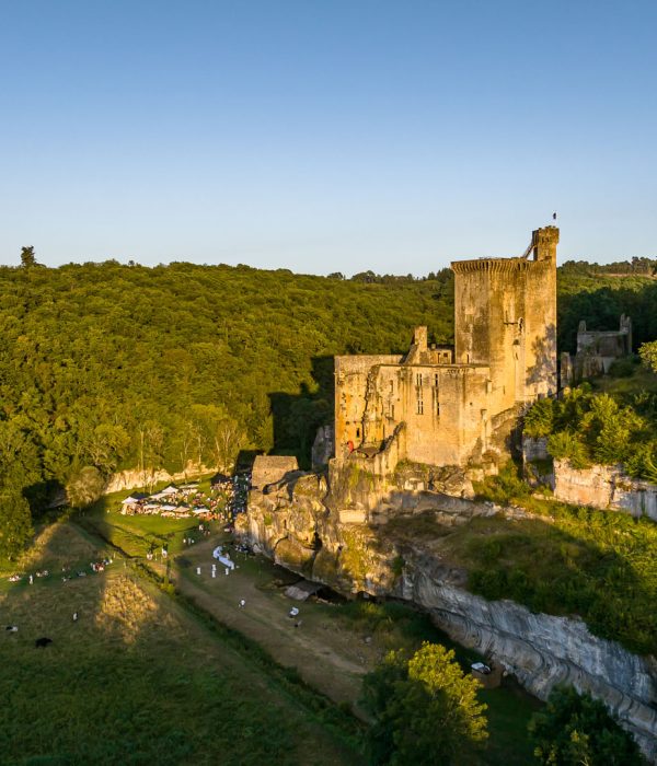 Château de Commarque Soirée nocture